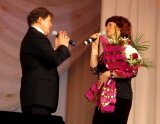 Concert of Olga Sosnovskaya and Vladimir Yurkovsky in Inta 