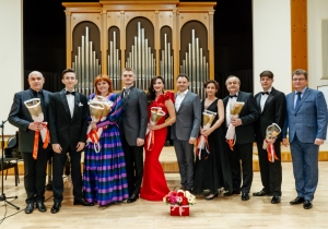 Концертом членов жюри и лауреатов прошлых лет в Краснодаре открылся XX конкурс юных вокалистов на приз Ольги Сосновской