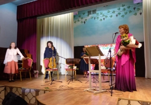 Ольга Сосновская выступила в концертном зале звонницы Стефановского собора Сыктывкара